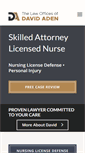 Mobile Screenshot of davidadenlaw.com